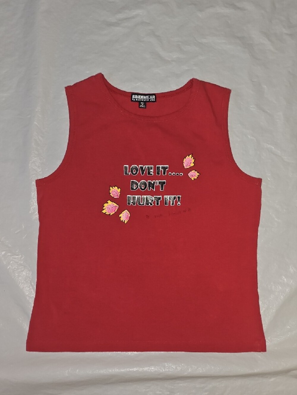 Bindi Irwin by Australian Zoo Girls Size 12 Graphic Sleeveless Tank Top Used